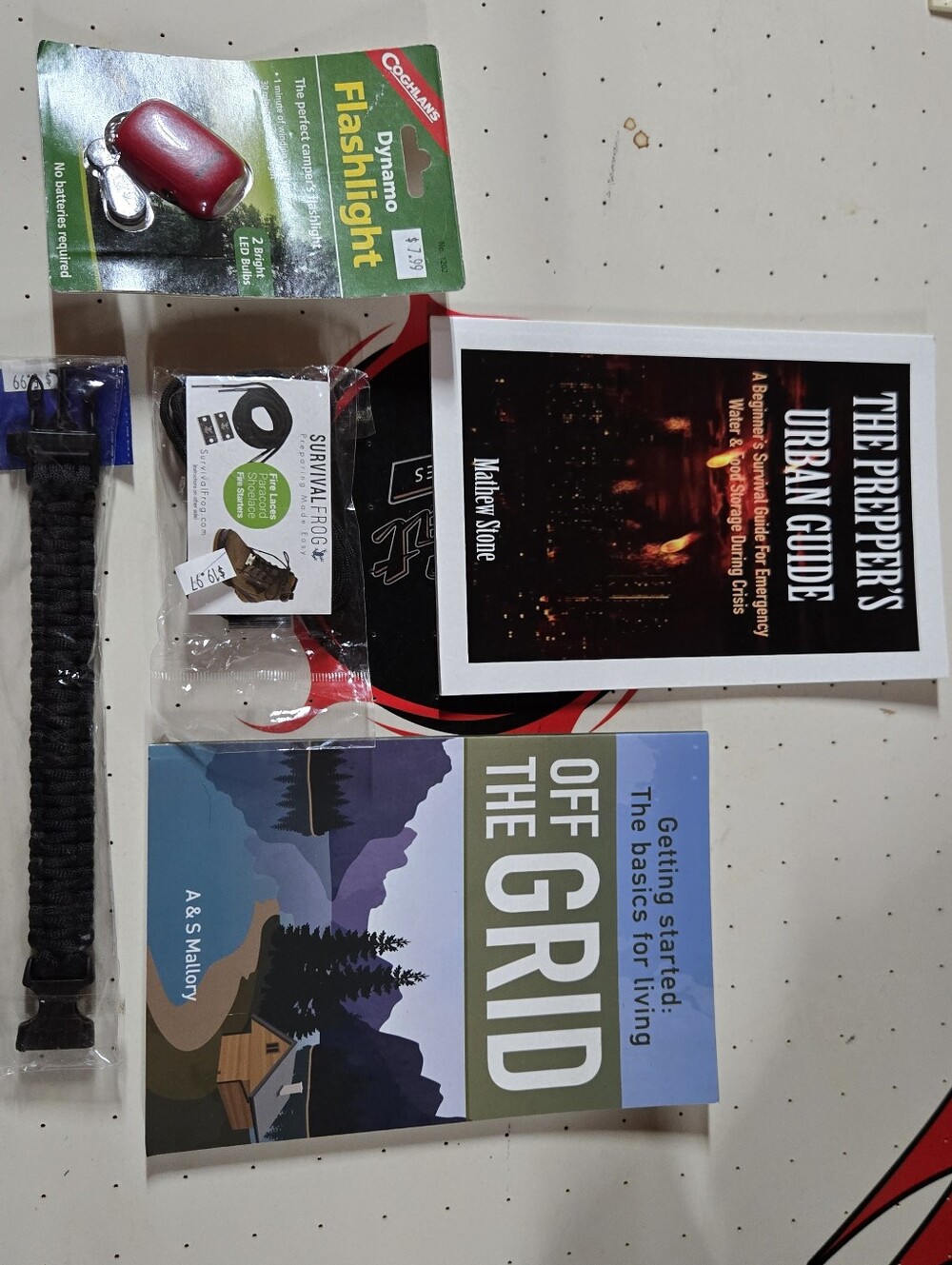 Prepper Survival Bundle Off Grid